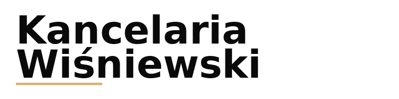 Kancelaria Wiśniewski logo